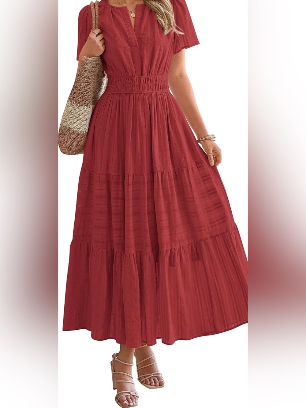 Red Maxi Dress